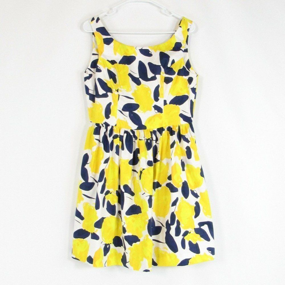 Yellow BLITHE a-line dress 10